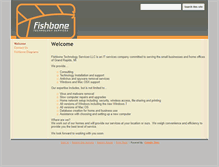 Tablet Screenshot of fishbonetech.com